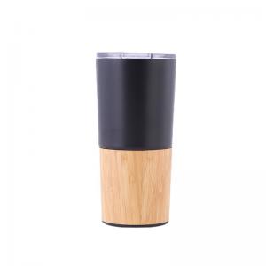 20 oz New-design Wholesale Stainless Steel Thermos Travel Tumbler With Bamboo Shell Portable Double Wall Insulated Coffee Mug 20 oz New-design Wholesale Stainless Steel Thermos Travel Tumbler With Bamboo Shell Portable Double Wall Insulated Coffee Mug
