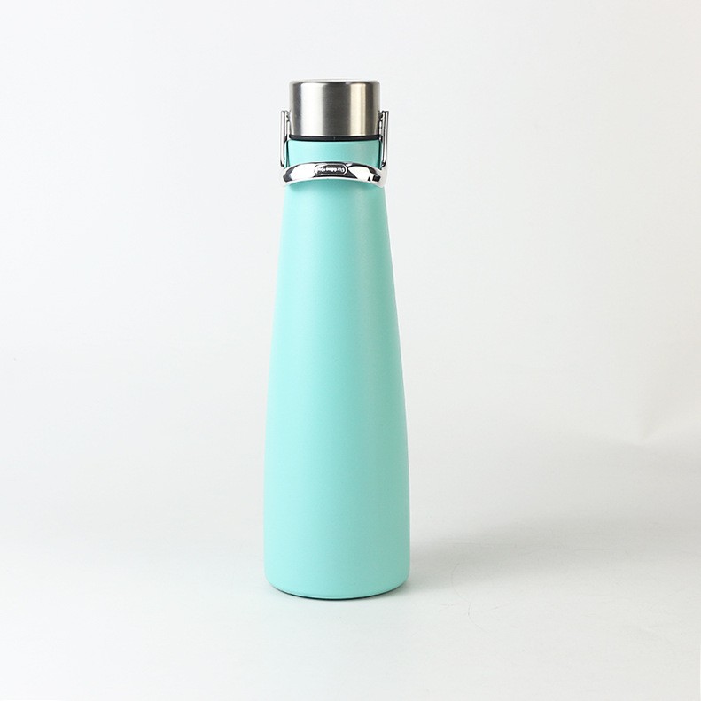 MIRA 12oz Stainless Steel Insulated Travel Mug for Coffee, Tea, Press Lid  Tumbler Cup, Teal