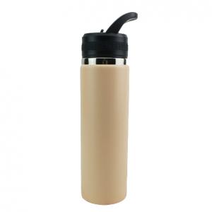 750 ML Sports Water Bottle with New Wide Handle Straw Lid, Wide Mouth Vacuum Insulated 18/8 Stainless Steel for Outdoor activity 750 ML Sports Water Bottle with New Wide Handle Straw Lid, Wide Mouth Vacuum Insulated 18/8 Stainless Steel for Outdoor activity