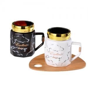 New Creative Mirror Cup Mirror Cover Office Handle Ceramic Water Cup Advertising Campaign Gift Mug with Lid New Creative Mirror Cup Mirror Cover Office Handle Ceramic Water Cup Advertising Campaign Gift Mug with Lid