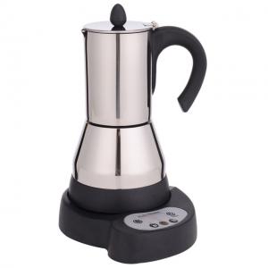 Italian electric stainless steel espresso moka coffee machine battery operated coffee maker Italian electric stainless steel espresso moka coffee machine battery operated coffee maker