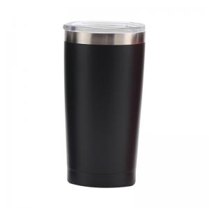 Powder Coated outside Ceramic Coated inside 20oz Stainless Steel Tumbler Double Wall Vacuum Insulated Cup Coffee Drinking Wine Mug With Lid Powder Coated outside Ceramic Coated inside 20oz Stainless Steel Tumbler Double Wall Vacuum Insulated Cup Coffee Drinking Wine Mug With Lid