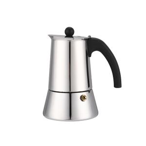 Special Design 4-cup 6-cup Exclusive Moka Pot Manual Espresso Stainless Coffee Maker For Camping