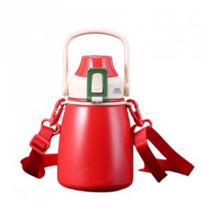 Stainless Steel Water Bottle Portable Kids Straw Water Bottle for School  Stainless Steel Water Bottle Portable Kids Straw Water Bottle for School