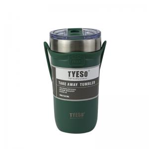 Vacuum Thermos Mug Flask With Leather Strap Rope stainless Vaccum Warming straw Termo Cups Double Wall Thermos Mug Coffee Cup